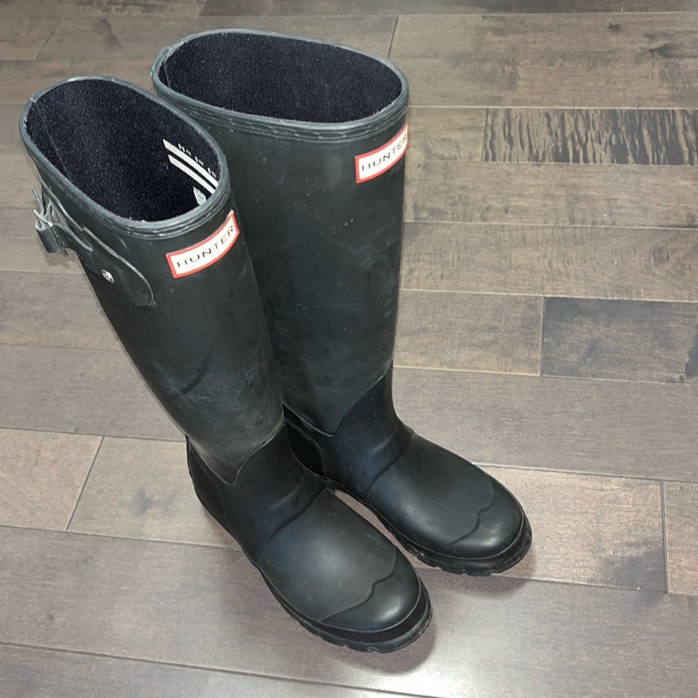 Hunter boots US5